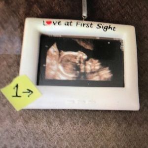 - Ultra Sound Frame Personalized Ornament